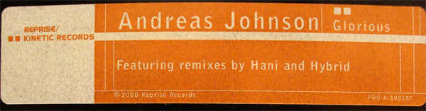 Glorious Andreas Johnson