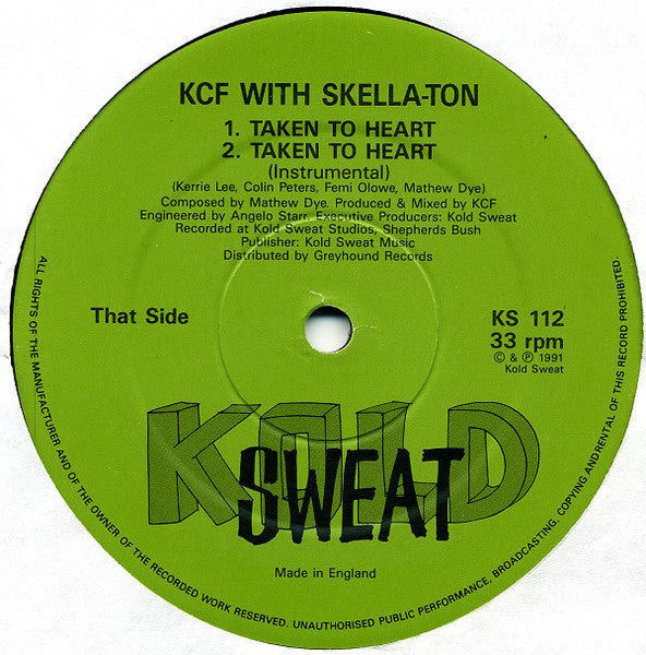 KCF* With Skella-Ton* - Taken To Heart / In Session