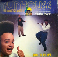 Rectangle Triangle Funhouse album cover featuring colorful, abstract geometric shapes and vibrant design elements.