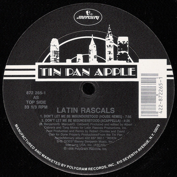 Don't Let Me Be Misunderstood The Latin Rascals