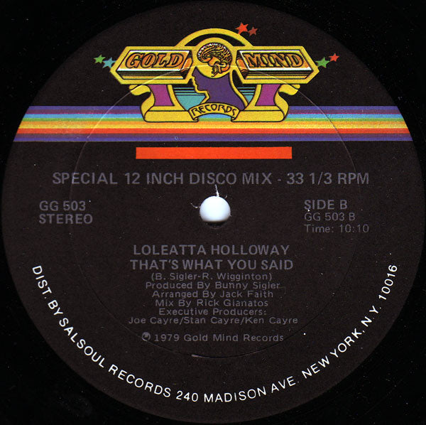 The Greatest Performance Of My Life Loleatta Holloway