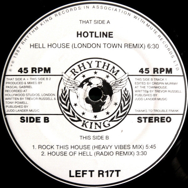 Hell House (Remix de London Town) Ligne d'assistance téléphonique