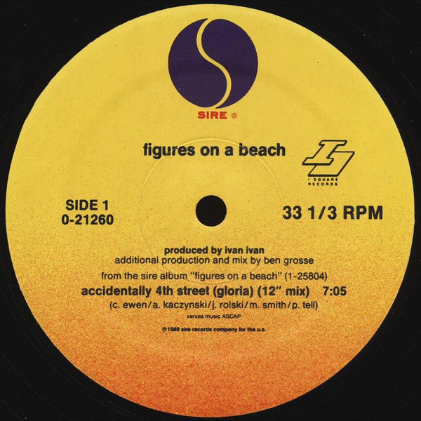 Accidentally 4th. St. (Gloria). Figures On A Beach