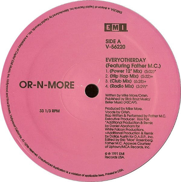 Everyotherday Or-N-More