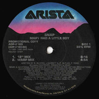 Snap* - Mary Had A Little Boy