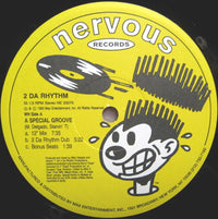 2 Da Rhythm - A Special Groove  / Take 'Em Up, 12" vinyl, on Nervous Records (1993)