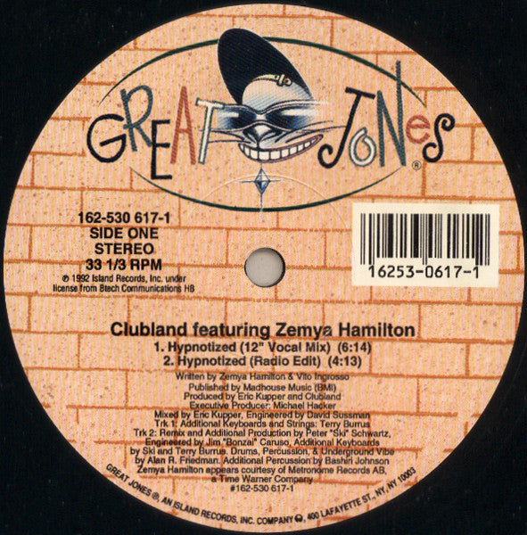 Hypnotized Clubland,Zemya Hamilton