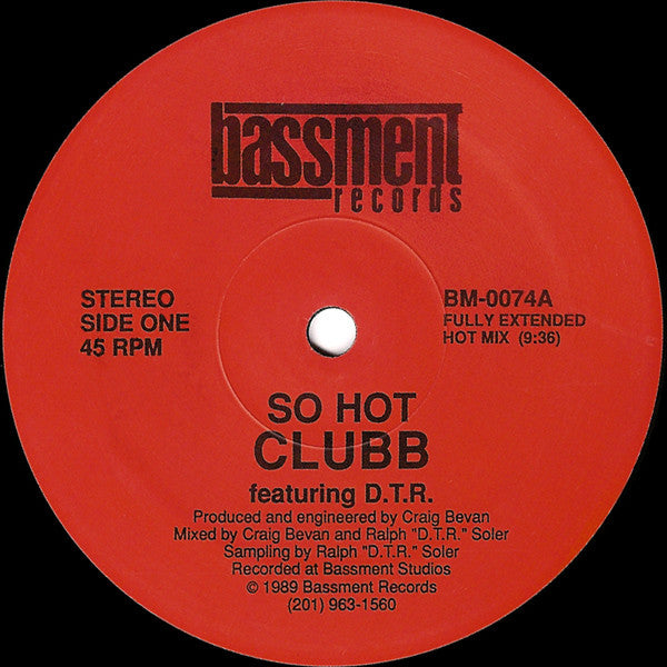 Clubb - So Hot