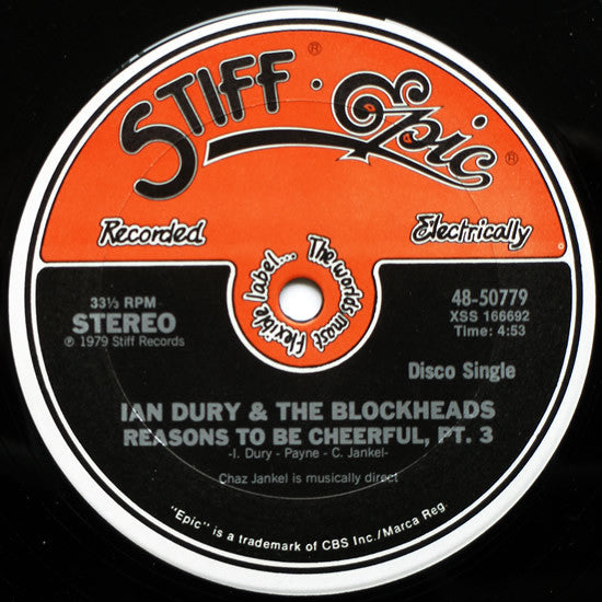 Reasons To Be Cheerful, Pt. 3 Ian Dury And The Blockheads