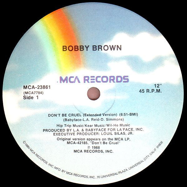 Don't Be Cruel (Extended Version) Bobby Brown