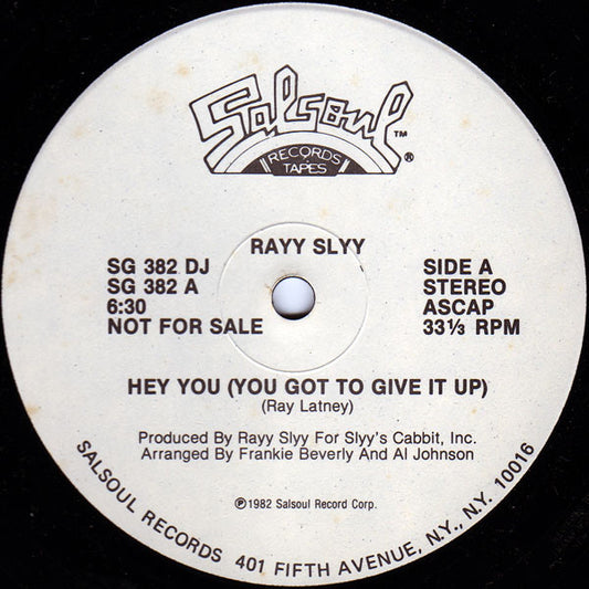 Hey You (You Got To Give It Up)