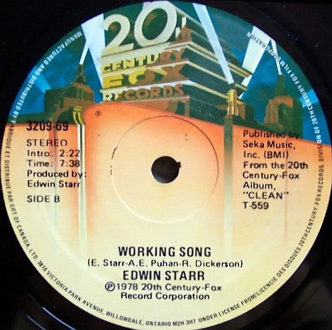 Contact Edwin Starr
