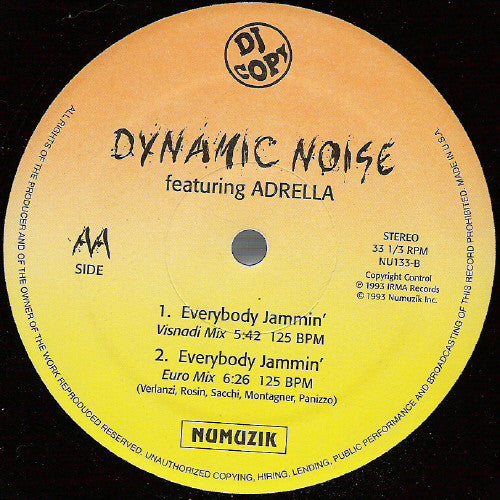 Everybody Jammin' Dynamic Noise,Adrella