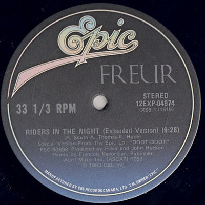 Riders In The Night Freur