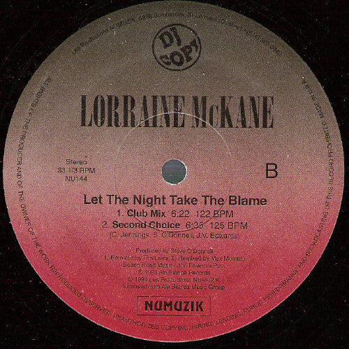 Jack To The Sound Of The Underground / Let The Night Take The Blame