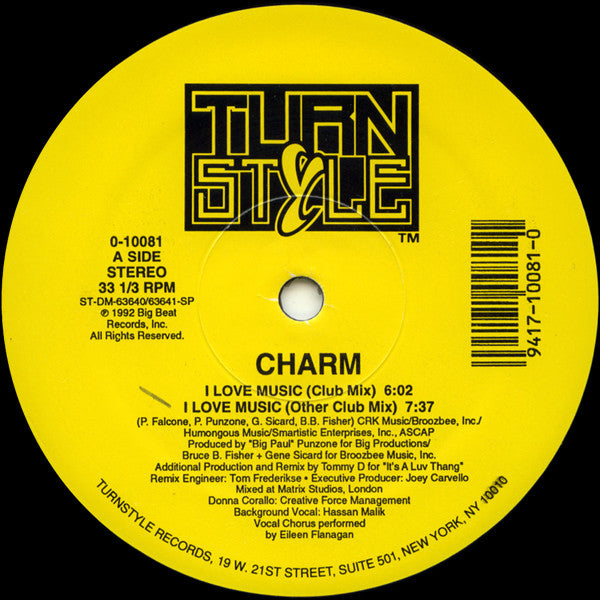 I Love Music DJ Charm