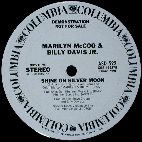 Shine On Silver Moon Marilyn McCoo & Billy Davis Jr.