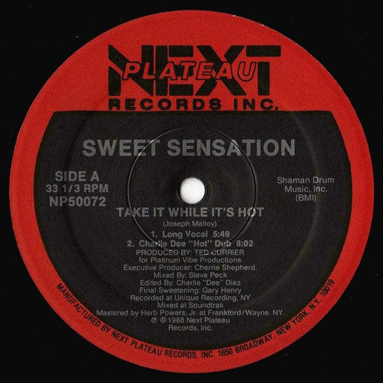 Take It While It's Hot Sweet Sensation