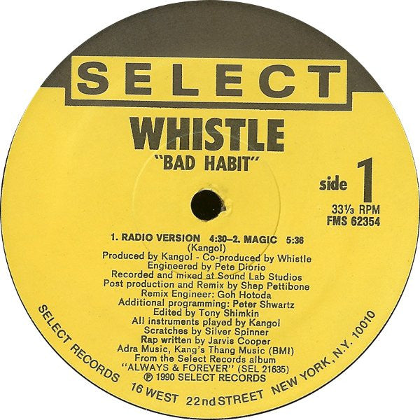 Bad Habit Whistle