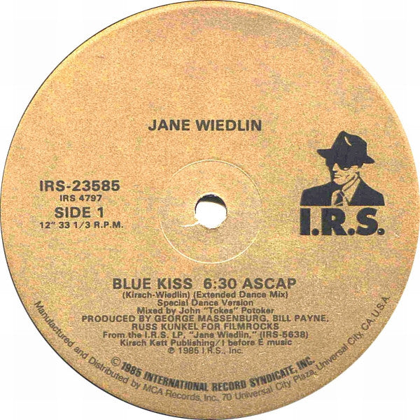 Blue Kiss Jane Wiedlin