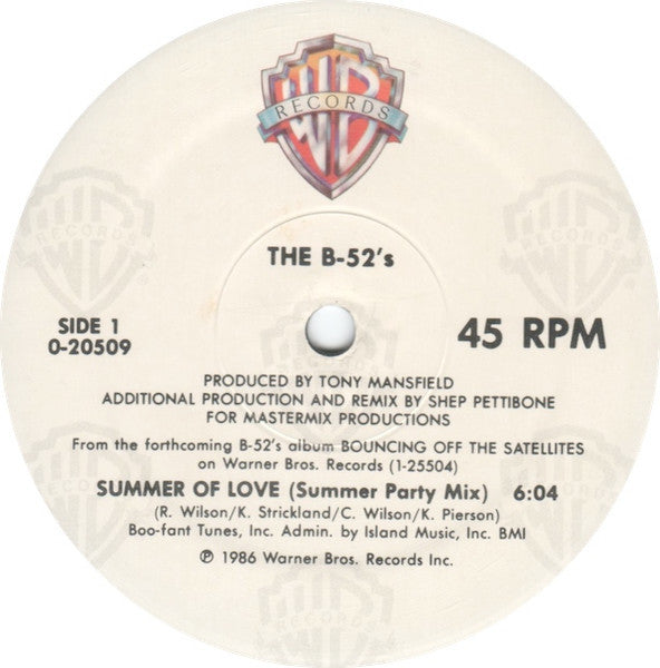 Summer Of Love The B-52's