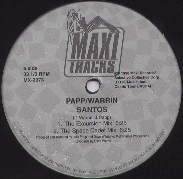 Santos / Let Me Be Papp/Warrin
