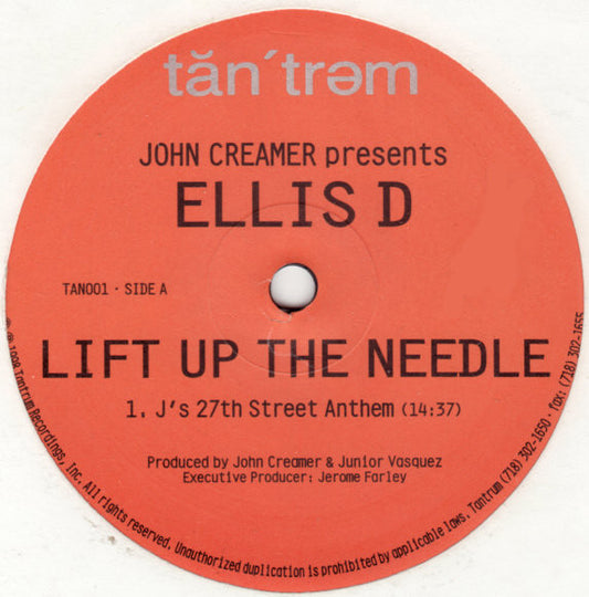 Lift Up The Needle