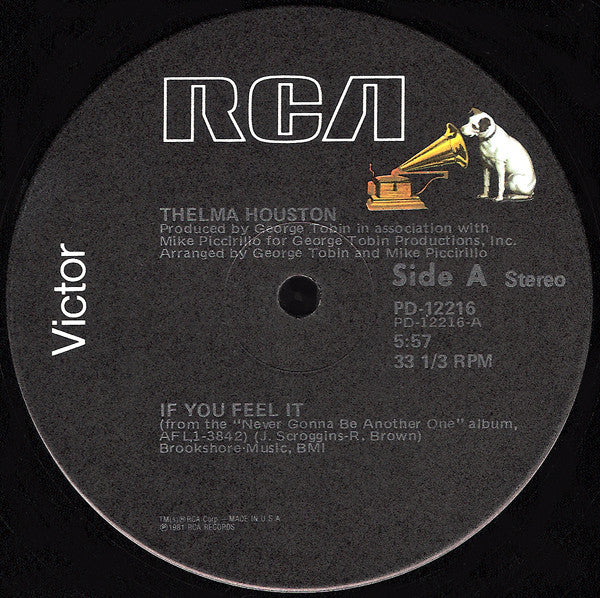 If You Feel It Thelma Houston