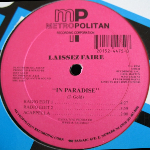 In Paradise Laissez Faire