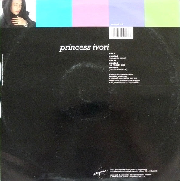 Wanted (Mantronix Remix) Princess Ivori