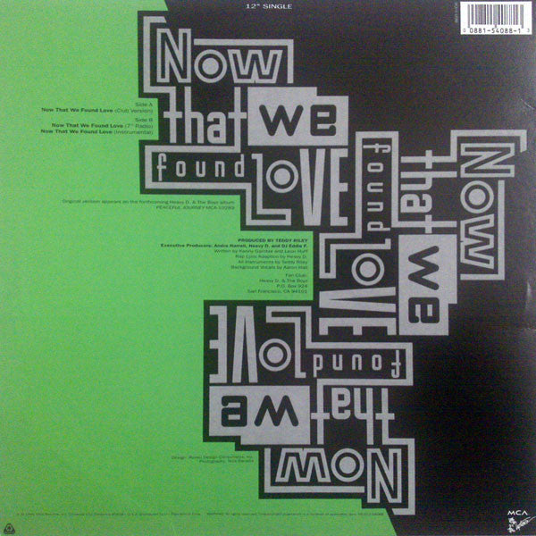 Now That We Found Love | Rectangle Triangle  