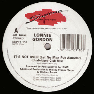 It's Not Over (Let No Man Put Asunder)