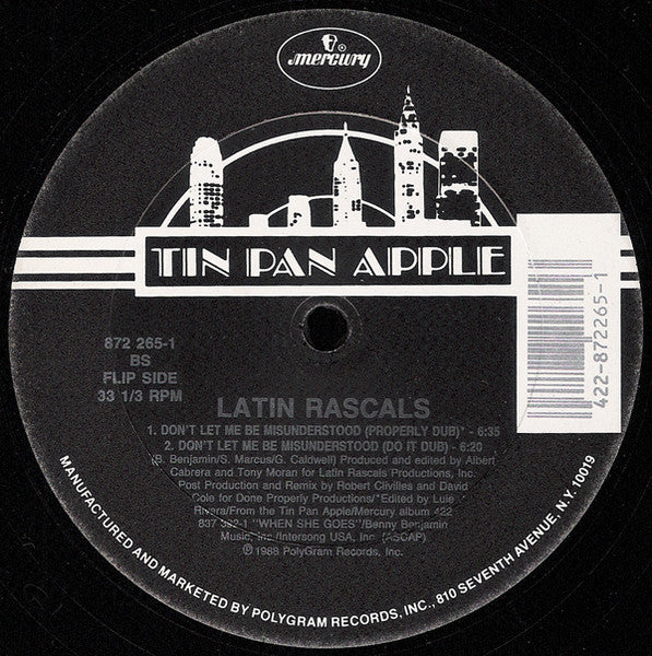 Don't Let Me Be Misunderstood The Latin Rascals