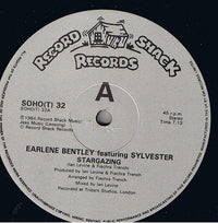 Rectangle Triangle Stargazing record album cover featuring a night sky scene with stars and celestial imagery.