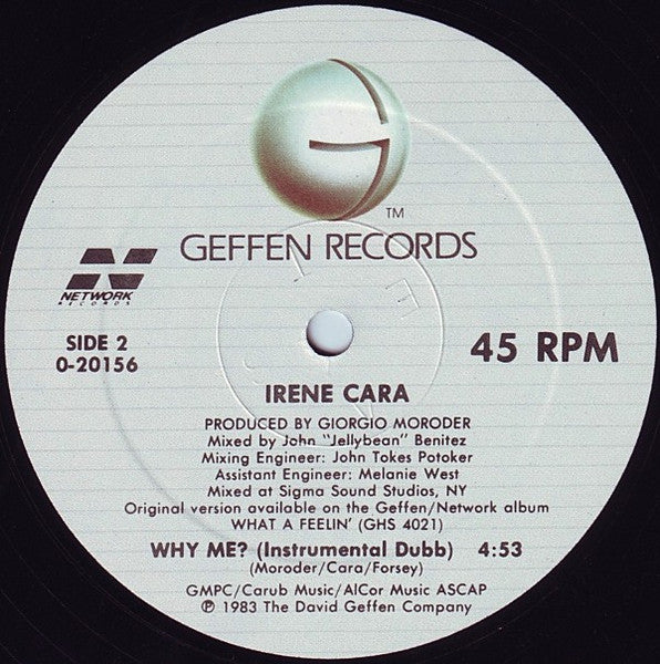 Why Me? Irene Cara