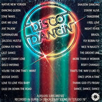 Rectangle Triangle Disco Dancin' record featuring vibrant album art and colorful graphics on the vinyl surface.