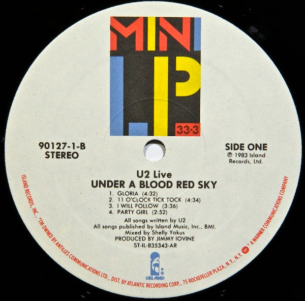 Live "Under A Blood Red Sky" U2