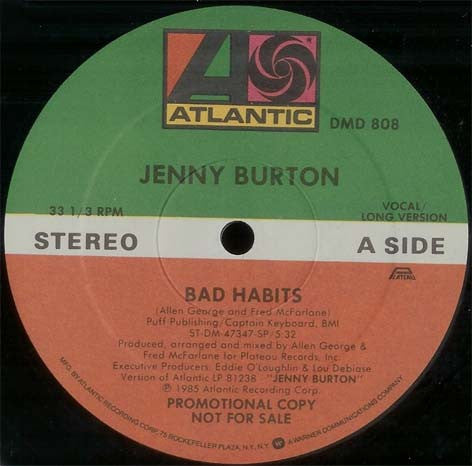 Bad Habits Jenny Burton