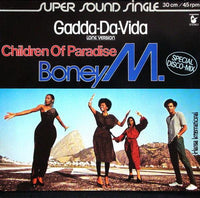 Boney M. - Gadda-Da-Vida (Long Version), 12" vinyl, on Hansa International (1980)