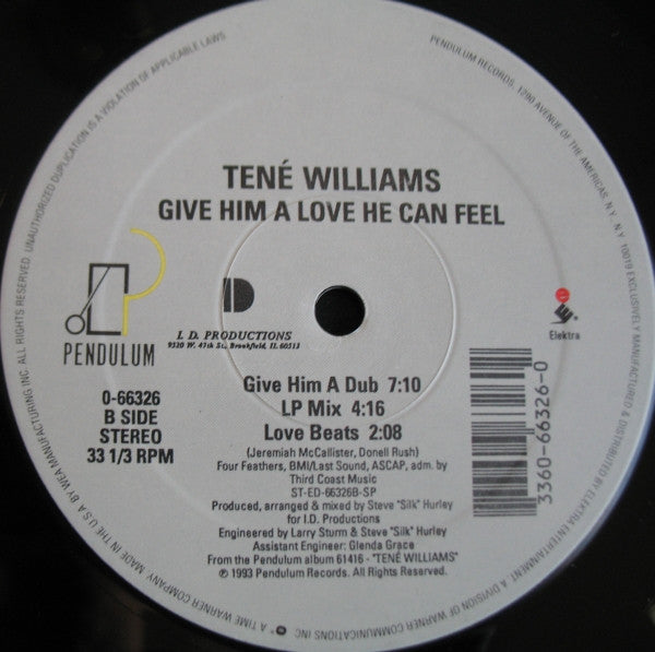 Donnez-lui un amour qu'il peut ressentir Tené Williams