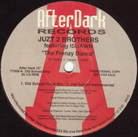 Rectangle Triangle The Frenzy Dance music album cover with vibrant abstract artwork and bold typography.