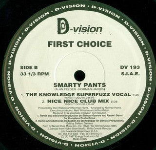 Smarty Pants (1997 New Remixes) First Choice