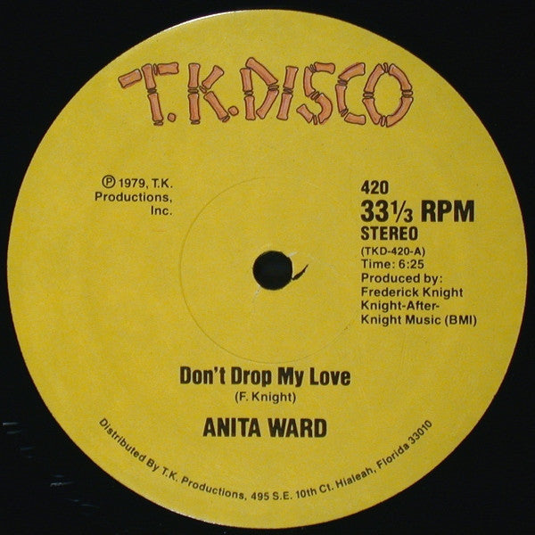 Anita Ward - Don't Drop My Love