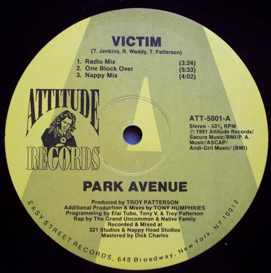 Victim 2 Park Avenue