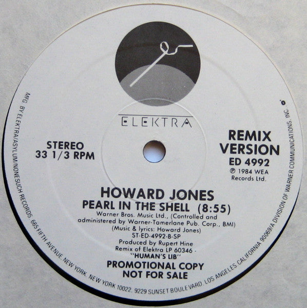 Pearl In The Shell Howard Jones