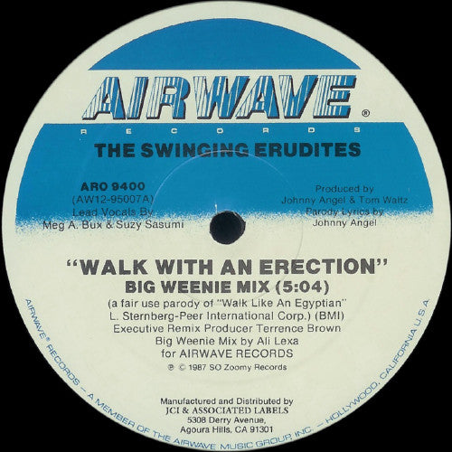 Walk With An Erection The Swinging Erudites