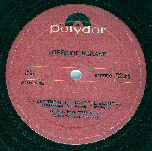 Let The Night Take The Blame