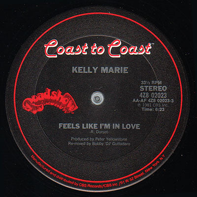 Feels Like I'm In Love Kelly Marie