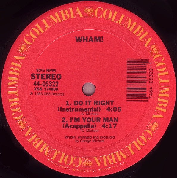 I'm Your Man Wham!