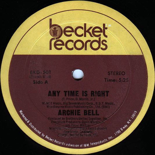 Any Time Is Right